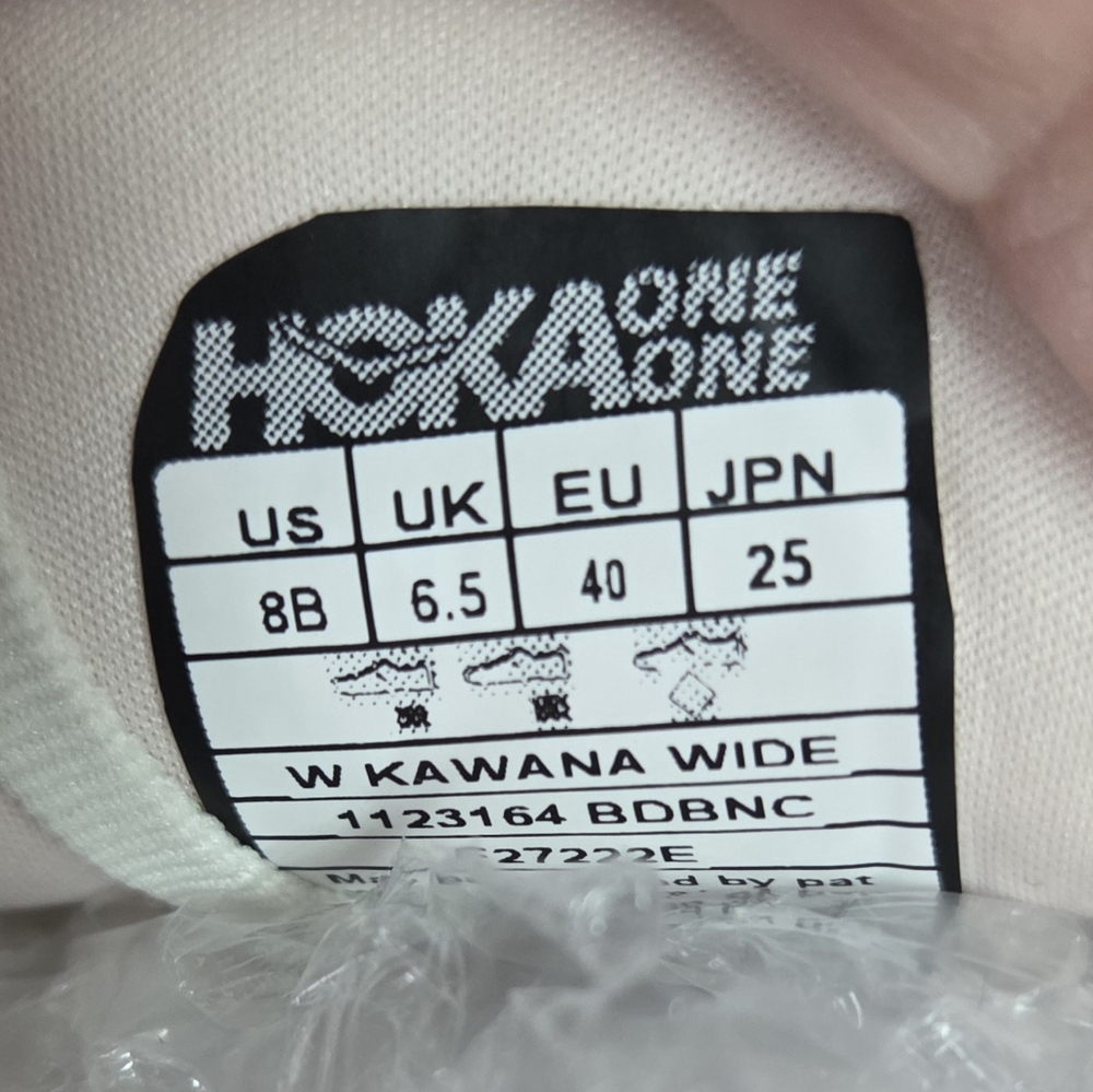 HOKA One One KAWANA Womens Size 8b Wide NWB!! - Picture 9 of 9